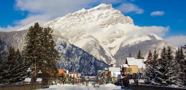 Banff village
